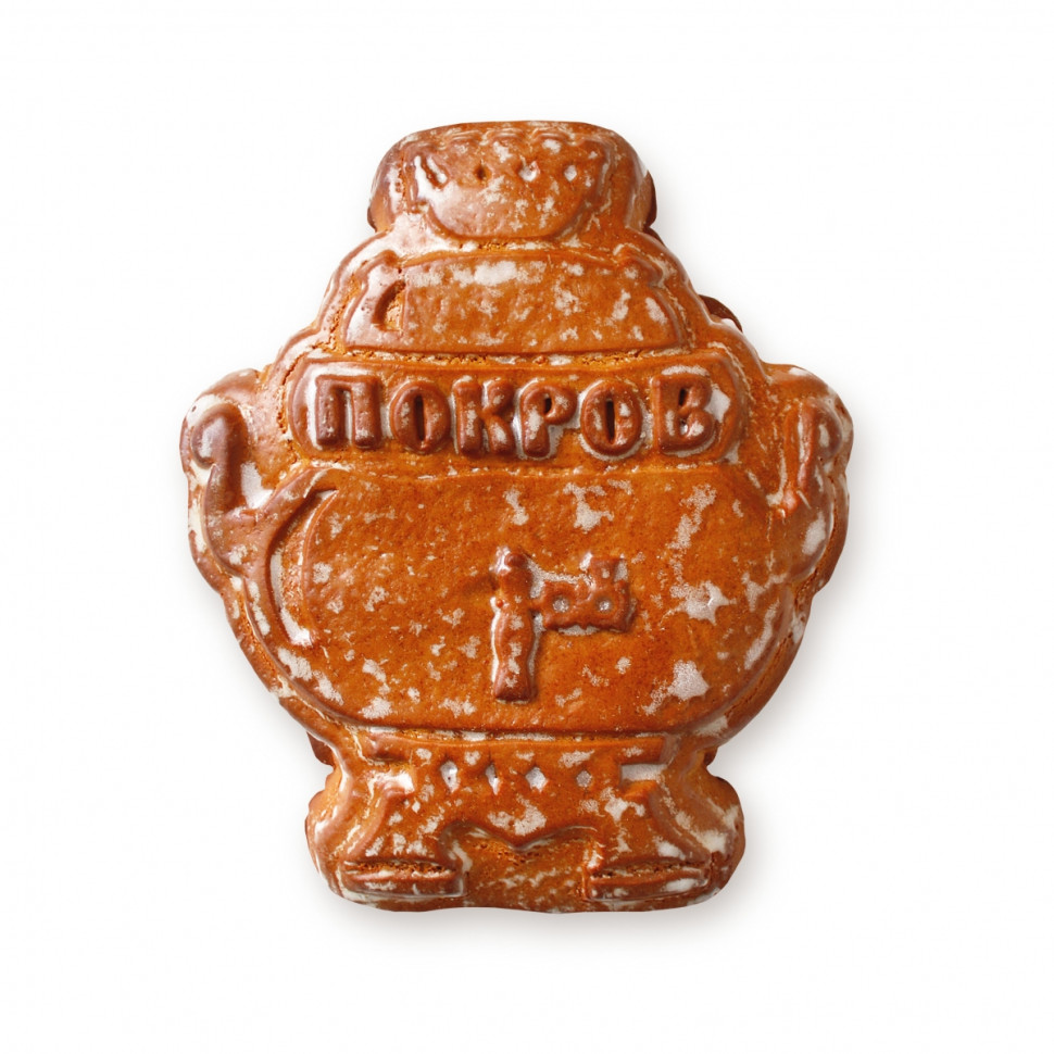 Пряник сырцовый с фруктовой начинкой(повидло) "Самовар",300гр