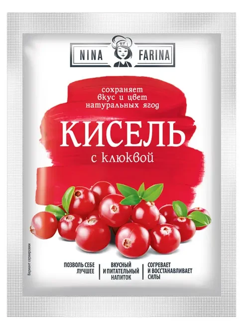 Кисель с клюквой, 110 г