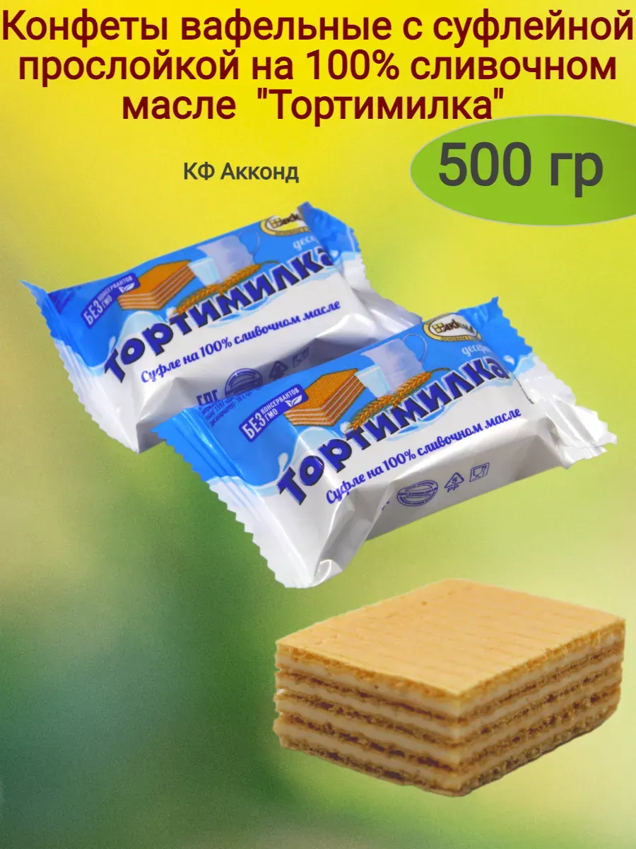 Конфеты Тортимилка. Акконд