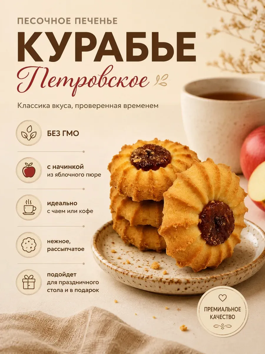 Печенье "Курабье Петровское"