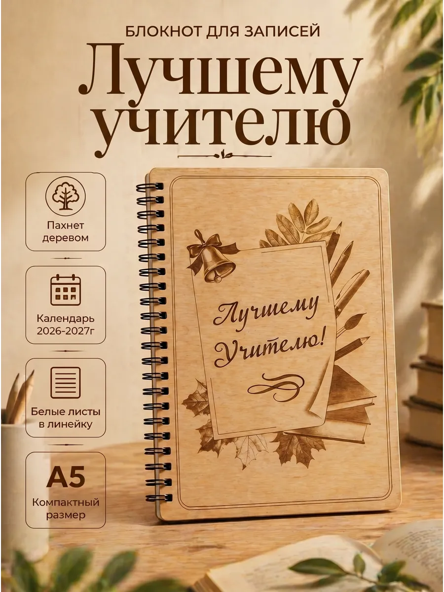 Блокнот "Лучшему учителю"